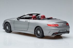Mercedes S-Class A217 Cabriolet Grau Norev 1:18 B66960355 Metall — Bild 7 von 8