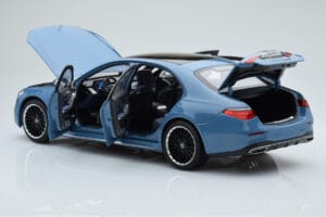 Mercedes S-Class W223 Vintage Blau Norev 1:18 B66960828 Metall — Bild 4 von 7