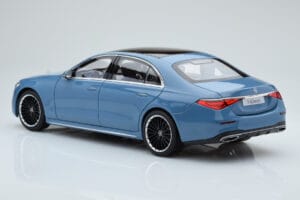 Mercedes S-Class W223 Vintage Blau Norev 1:18 B66960828 Metall — Bild 6 von 7