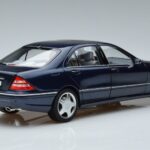 Mercedes S55 AMG W220 Blau Norev 1:18 183817 Metall - image 3 of 7