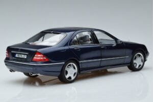 Mercedes S55 AMG W220 Blau Norev 1:18 183817 Metall — Bild 3 von 7