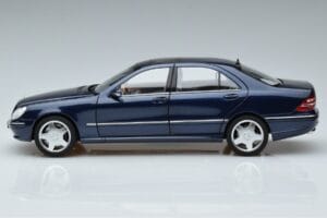 Mercedes S55 AMG W220 Blau Norev 1:18 183817 Metall — Bild 4 von 7