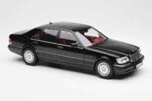 Mercedes S600 W140 Schwarz Norev 1:18 183722 Metall — Bild 6 von 8