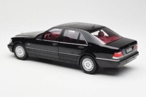 Mercedes S600 W140 Schwarz Norev 1:18 183722 Metall — Bild 7 von 8