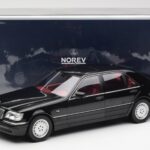Mercedes S600 W140 Schwarz Norev 1:18 - image 8 of 8