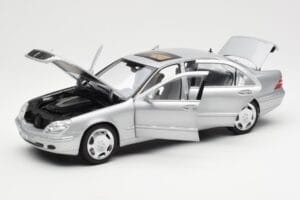 Mercedes S600 W220 Silber Metallic Norev 1:18 183810 Metall — Bild 2 von 8
