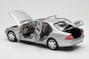 Mercedes S600 W220 Silber Metallic Norev 1:18 183810 Metall — Bild 5 von 8