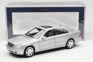 Mercedes S600 W220 Silber Metallic Norev 1:18 183810 Metall — Bild 8 von 8