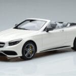 Mercedes AMG S63 A217 Cabriolet Diamond Weiß GT Spirit 1:18