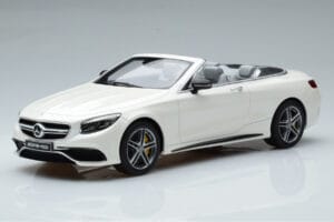 Mercedes AMG S63 A217 Cabriolet Diamond Weiß GT Spirit 1:18