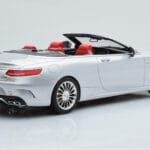Mercedes AMG S65 A217 Cabriolet Silber GT Spirit 1:18 - image 2 of 6