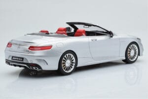 Mercedes AMG S65 A217 Cabriolet Silber GT Spirit 1:18 GT764 Resin — Bild 2 von 6