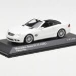 Mercedes SL 55 AMG R230 Weiß Minichamps 1:43 - image 2 of 4
