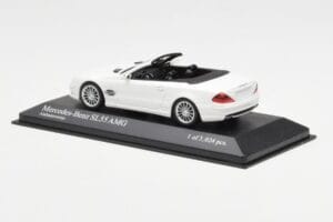Mercedes SL 55 AMG R230 Weiß Minichamps 1:43 400036170 Metall — Bild 3 von 4