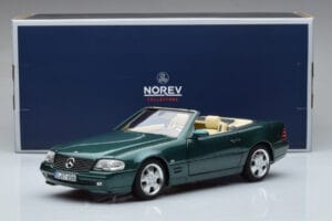 Mercedes SL500 R129 Grün Metallic Norev 1:18 183753 Metall — Bild 8 von 8