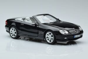 Mercedes SL500 R230 Schwarz Norev 1:18 183840 Metall — Bild 5 von 8