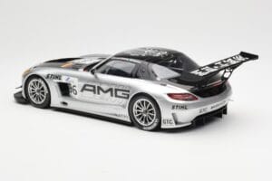Mercedes SLS AMG GT3 #96 M. Hakkinen AMG Customer Sports 6 Hours of Zhuhai ILMC 2011 Minichamps 1:18 B66960197 Metall — Bild 5 von 6