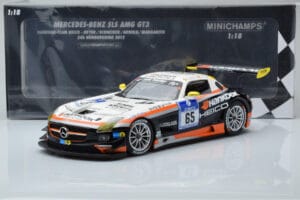 Mercedes SLS AMG GT3 Hankook Team Heico #65 T. Heyer / B. Schneider / M. Arnold / G. Margaritis 24 Hours of Nurburgring 2012  — Bild 6 von 6