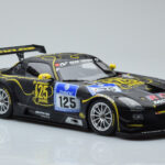 Mercedes SLS AMG GT3 Rowe Racing #125 Zehe / Bullitt / Renger / Hartung ADAC 24 Hours of Nurburgring 2013 Minichamps 1:18 - image 4 of 6