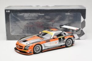 Mercedes SLS AMG GT3 #1 Team Abu Dhabi By Black Falcon K. Al Qubaisi / Edwards / M. Bleekemolen / B. Schneider Winners 24 Hou — Bild 6 von 6