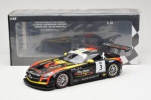 Mercedes SLS AMG GT3 #3 Team Abu Dhabi By Black Falcon K. Al Qubaisi / M. Bleekemolen / B. Schneider Winners Gulf 12 Hours Ab — Bild 6 von 6