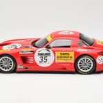 Mercedes SLS AMG GT3 #35 Team Black Falcon T. Heyer / Jafer / Lemeret 24 Hours of Spa 2011 Minichamps 1:18 - image 3 of 6
