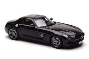 Mercedes SLS AMG Obsidian Schwarz Metallic Minichamps 1:18 B66960042 Metall — Bild 5 von 7