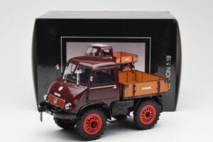 Mercedes Unimog 401 With Westfalia Cabin Schuco 1:18 450014300 Metall — Bild 8 von 8