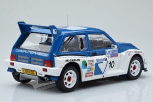 MG Metro 6R4 #10 M. Wilson / N. Harris RAC Rally 1986 IXO 1:18 18RMC068A Metall — Bild 2 von 6