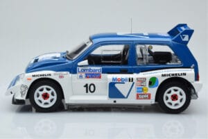 MG Metro 6R4 #10 M. Wilson / N. Harris RAC Rally 1986 IXO 1:18 18RMC068A Metall — Bild 3 von 6