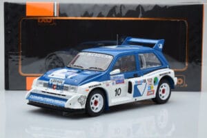 MG Metro 6R4 #10 M. Wilson / N. Harris RAC Rally 1986 IXO 1:18 18RMC068A Metall — Bild 6 von 6