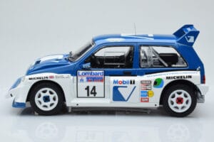 MG Metro 6R4 #14 D. Llewellin / P. Short RAC Rally 1986 IXO 1:18 18RMC068C Metall — Bild 3 von 6