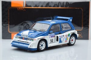 MG Metro 6R4 #14 D. Llewellin / P. Short RAC Rally 1986 IXO 1:18 18RMC068C Metall — Bild 6 von 6
