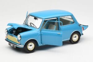 Morris Mini Minor Blau Kyosho 1:18 08964BL Metall — Bild 2 von 8