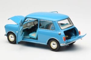 Morris Mini Minor Blau Kyosho 1:18 08964BL Metall — Bild 5 von 8