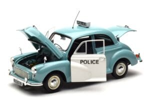 Morris Minor Polizei Blau & Weiß Minichamps 1:18 150137090 Metall — Bild 2 von 8