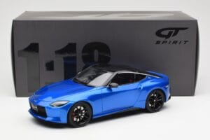 Nissan Fairlady Z Z35 Bayside Blau GT Spirit 1:18 GT387 Resin — Bild 6 von 6