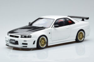 Nissan Skyline GT-R R34 Nismo Z-Tune Weiß MotorHelix 1:18
