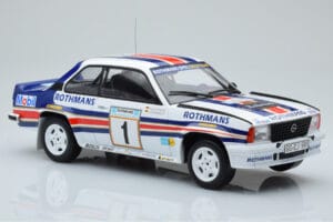 Opel Ascona 400 Rothmans #1 W. Rohrl / C. Geistdorfer Rally Acropolis 1982 IXO 1:18 18RMC097A Metall — Bild 4 von 6