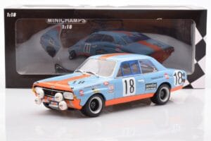 Opel Commodore A Steinmetz Gulf #18 Joossens / Byttebier 24 Hours of Spa 1971 Minichamps 1:18 155714618 Metall — Bild 6 von 6