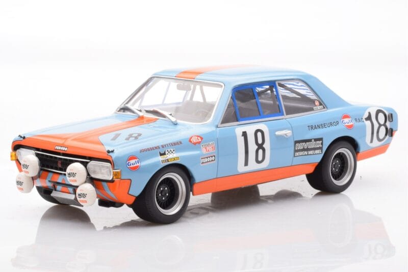 Opel Commodore A Steinmetz Gulf #18 Joossens / Byttebier 24 Hours of Spa 1971 Minichamps 1:18