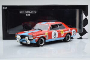 Opel Commodore A Steinmetz #8 Tuerlinx / T. Pilette 24 Hours of Spa 1972 Minichamps 1:18 155724608 Metall — Bild 6 von 6