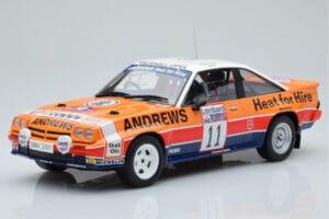 Opel Manta 400 #11 R. Brookes / M. Broad RAC Rally 1985 IXO 1:18