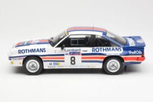 Opel Manta 400 Rothmans #8 J. McRae / I. Grindrod Lombard RAC Rally 1983 IXO 1:18 18RMC038A Metall — Bild 3 von 6