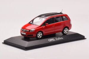 Opel Zafira B OPC Rot Minichamps 1:43 400045300 Metall — Bild 2 von 4