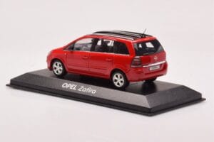 Opel Zafira B OPC Rot Minichamps 1:43 400045300 Metall — Bild 3 von 4