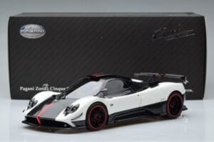 Pagani Zonda Cinque Weiss Benny Almost Real 1:18 850601001 Metall — Bild 12 von 12