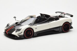 Pagani Zonda Cinque Roadster Weiß Benny Almost Real 1:18