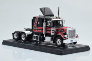 Peterbilt 359 Schwarz Rot IXO 1:43 TR158 Metall — Bild 3 von 4