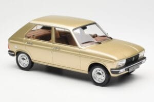 Peugeot 104 GR Beige Metallic Norev 1:18 184904 Metall — Bild 4 von 6